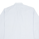 TELSTAR Mens Shirt Blue Check Long Sleeve M