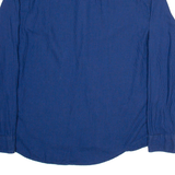 LEVI'S Mens Shirt Blue Check Long Sleeve L