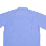 RENATO CAVALLI Mens Plain Shirt Blue XL