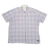 CAMEL ACTIVE Mens Shirt Blue Check 2XL