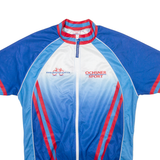 OCHSNER SPORT Cycling Mens Jersey Blue High Neck L