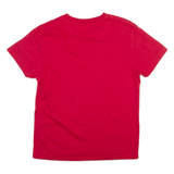 KARL KANI Womens T-Shirt Red Crew Neck M