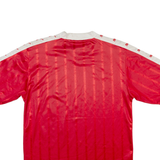 PUMA Mens T-Shirt Red V-Neck L