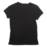 PUMA Womens T-Shirt Black Crew Neck XS