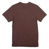 NIKE Mens T-Shirt Maroon Crew Neck XS