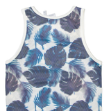 ADIDAS ORIGINALS Basketball Mens Jersey Blue Sleeveless S