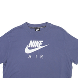 NIKE Air Womens T-Shirt Grey Crew Neck M