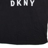 DKNY Womens T-Shirt Black Crew Neck M