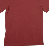 BOSS Mens T-Shirt Maroon Crew Neck L