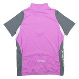 BRUNEX Cycling Womens Jersey Pink High Neck L