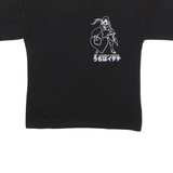 PULL&BEAR Naruto Uchiha Itachi Anime Mens T-Shirt Black Crew Neck XXS