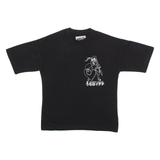 PULL&BEAR Naruto Uchiha Itachi Anime Mens T-Shirt Black Crew Neck XXS