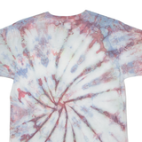 FRUIT OF THE LOOM Boys Tie Dye T-Shirt Blue Crew Neck 12-13Y