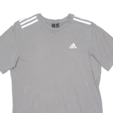 ADIDAS Mens T-Shirt Grey S