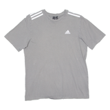 ADIDAS Mens T-Shirt Grey S