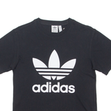 ADIDAS Mens T-Shirt Black XS