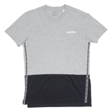 ADIDAS Mens T-Shirt Grey S