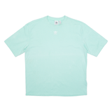 ADIDAS Womens T-Shirt Blue XS