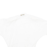 WE LEGENDS Shoulder Padded Womens Plain Shirt White M