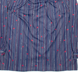 Womens Shirt Blue Striped Long Sleeve L