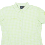 MAMMUT Womens Shirt Green Gingham L