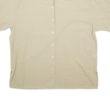 JULIETTA Womens Plain Shirt Brown L