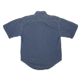 BIG STAR Mens Denim Shirt Blue S