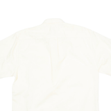 RIAN RUCCI Mens Shirt Cream Crazy Pattern M