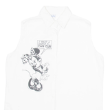 I Want To Dance In Cancun Womens Shirt White Sleeveless M
