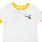 NIKE Iowa Hawkeyes Womens T-Shirt White USA S