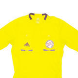 ADIDAS Switzerland FA Referee Mens Football Shirt Jersey Yellow M