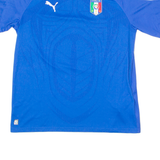 PUMA 2010 Italy Home Mens Football Shirt Jersey Blue V-Neck XL