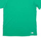 RUSSELL ATHLETIC Mens T-Shirt Green Crew Neck M