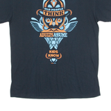 GILDAN Kids Know Mens T-Shirt Black L