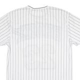 FUBU Pinstripe Bronx Womens Jersey White USA XL