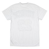 FUBU Pinstripe Bronx Womens Jersey White USA XL
