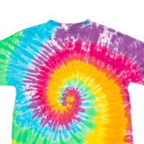 SEABREEZE Black Water Rafting Mens Tie Dye T-Shirt Pink L