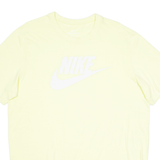 NIKE Mens T-Shirt Yellow L