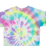 GILDAN Mens Tie Dye T-Shirt Green L
