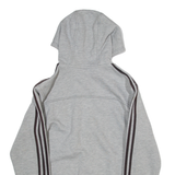 ADIDAS Label Size 36-38 Womens Grey Hoodie Full Zip M