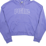 PUMA Womens Purple Hoodie S