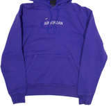 AIR JORDAN Womens Purple Hoodie M