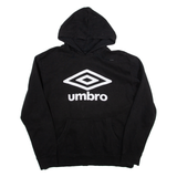 UMBRO Womens Black Hoodie L