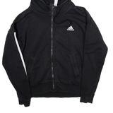 ADIDAS Womens Black Hoodie S