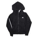 ADIDAS Womens Black Hoodie S