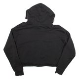 PUMA Cropped Womens Black Hoodie S