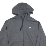NIKE Womens Grey Hoodie Full Zip XL
