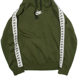 NIKE Womens Green Hoodie S