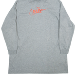 NIKE Womens Grey Hoodie M