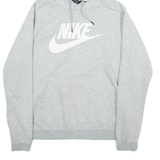 NIKE Womens Grey Hoodie M